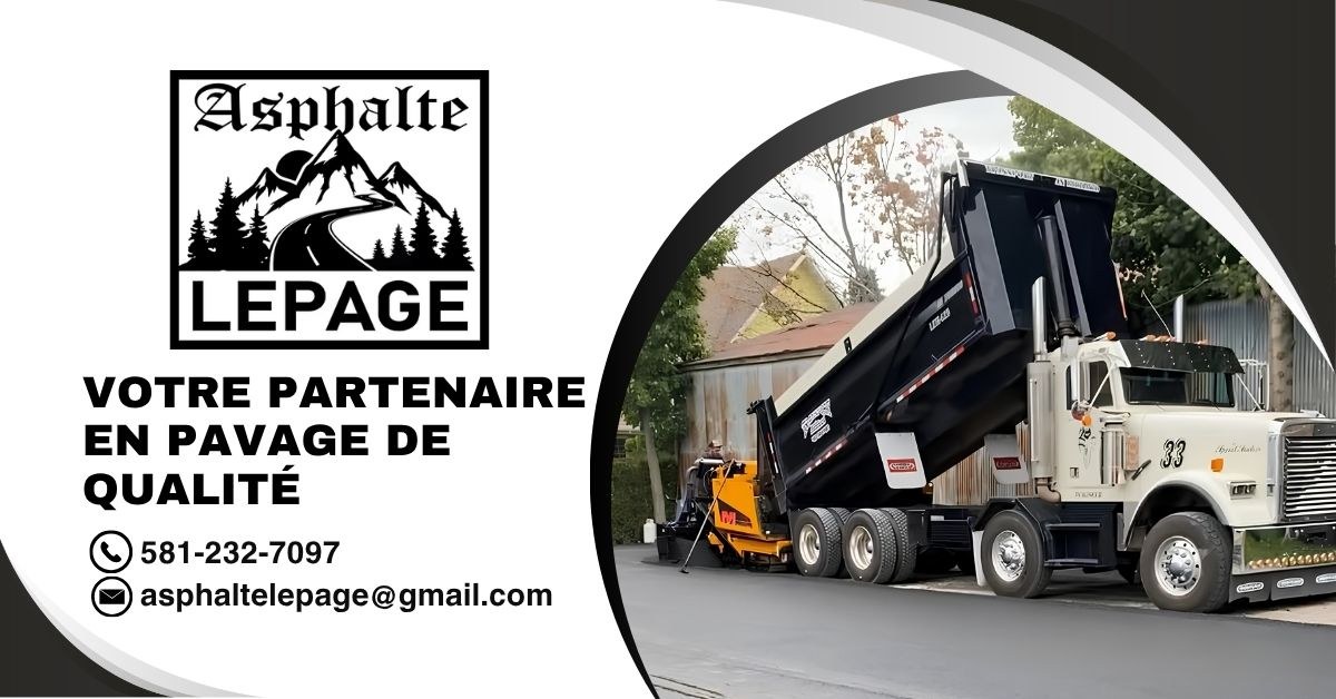Bannière Asphalte Lepage